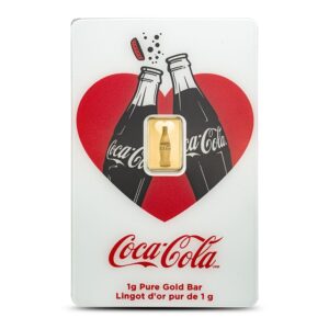 1 Gram Gold Coca-Cola Valentine's Lo