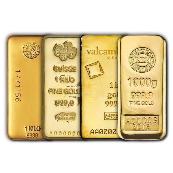 1 Kilo Gold Bar For Sale