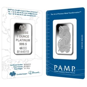 Buy 1 oz PAMP Suisse Fortuna Platinu