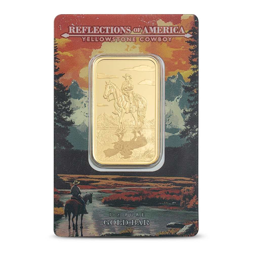 1 oz PAMP Suisse Yellowstone Cowboy