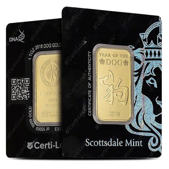 1 oz Scottsdale Lunar Year of the Do