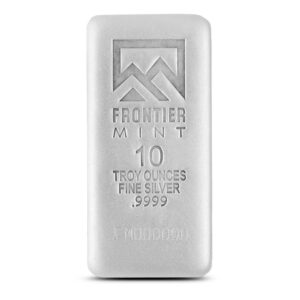 Buy 10 oz Frontier Mint Silver Bar (New w/ CoA)