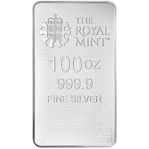 100 oz Great Britain The Great Engravers Collection Three Graces Silver Bar (New) - Image 2