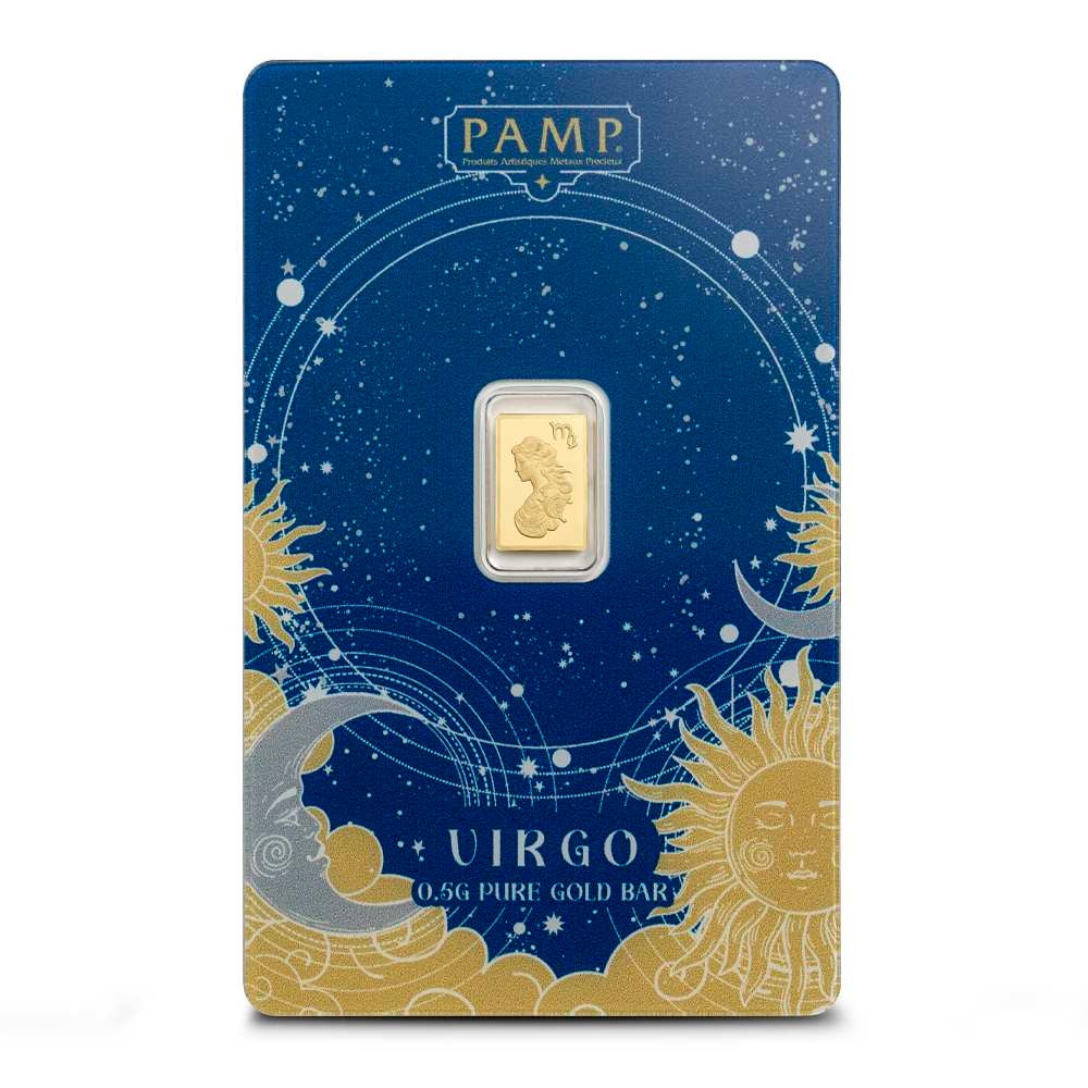 1/2 Gram PAMP Suisse Zodiac Virgo