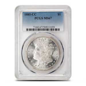 885-CC Morgan Silver Dollar Coi