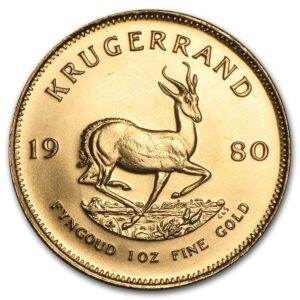 1980 1 oz South African Gold Kruger