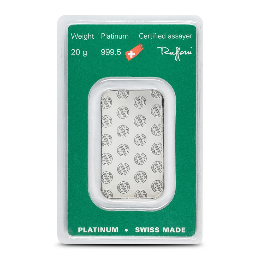 Buy 20 Gram Platinum Bars Online (Varied Condition, Any Mint) - Image 2