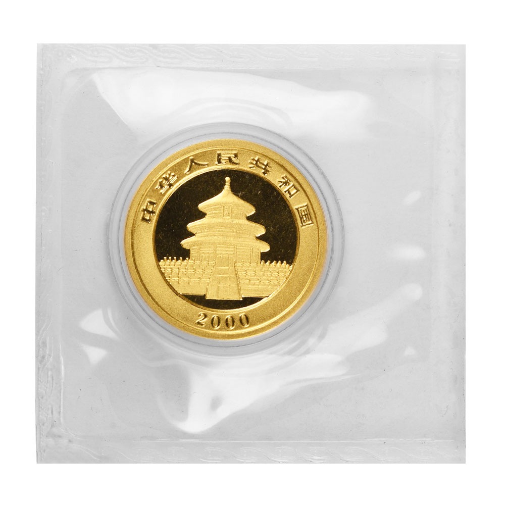 2000 1/2 oz Chinese Gold Panda Coin (Sealed) - Image 2
