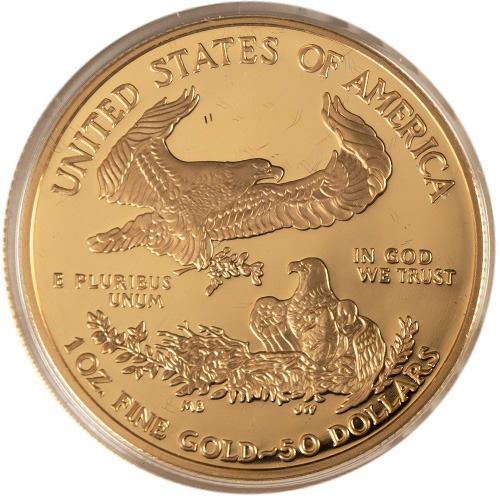 2003-W 1 oz Proof American Gold Eagle Coin (Box + CoA) - Image 2