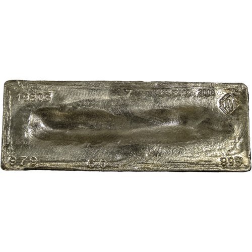 979.6 oz Johnson Matthey Silver Bar