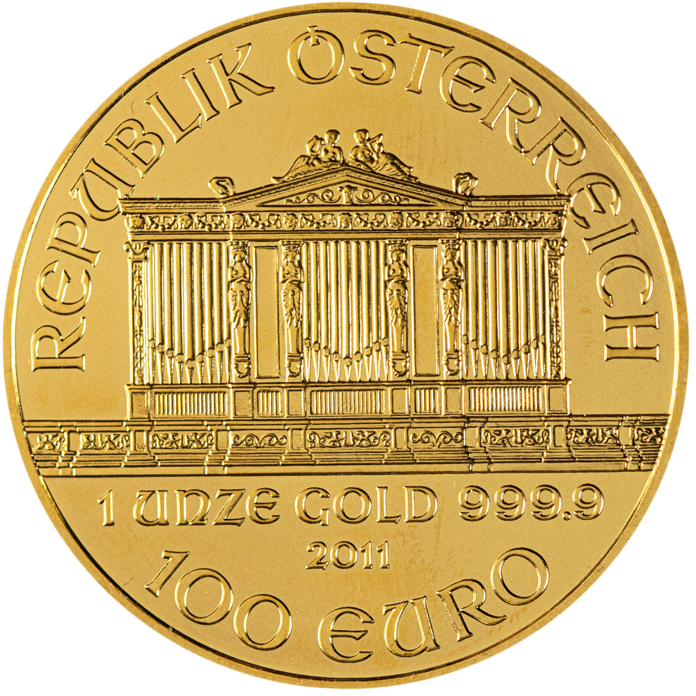 2011 1 oz Austrian Gold Philharmonic Coin - Image 2