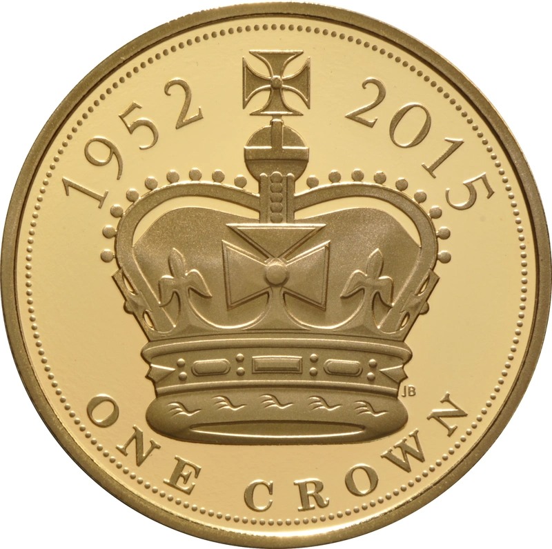2015 Proof Gold Crown £5 Coin The Longest Reigning Monarch Boxed - Image 3