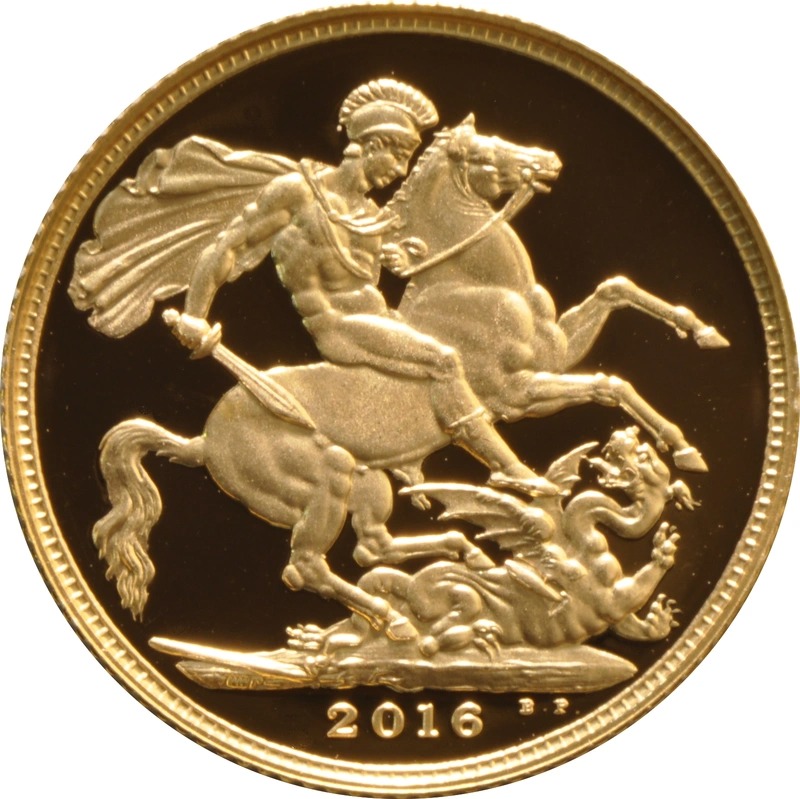 2016 Proof Gold Sovereign Butler Effigy Boxed - Image 3