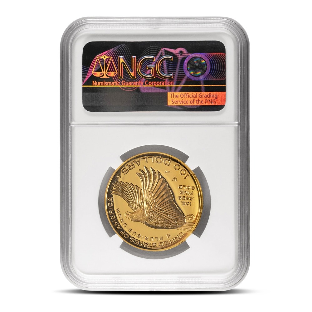 2017-W 1 oz Proof American Gold 225th Anniversary Liberty Coin NGC PF70 (Varied Label) - Image 2