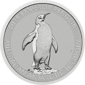 1/3 oz Perth Emperor Penguin Platinu