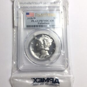 2018-W 1 oz Proof American Pall