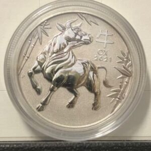 1 oz Australian Platinum Lunar Ox Co