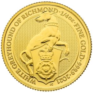 1/4 oz White Greyhound of Richmond