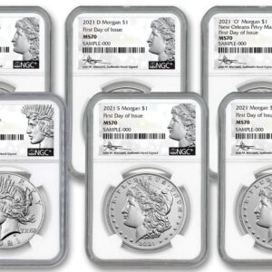 2021 Morgan and Peace Silver Doll