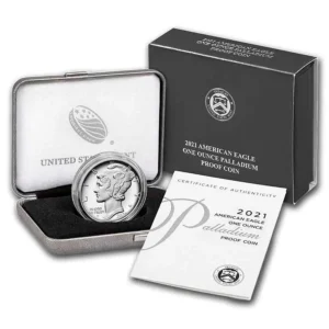 2021-W 1 oz Proof American Palladium