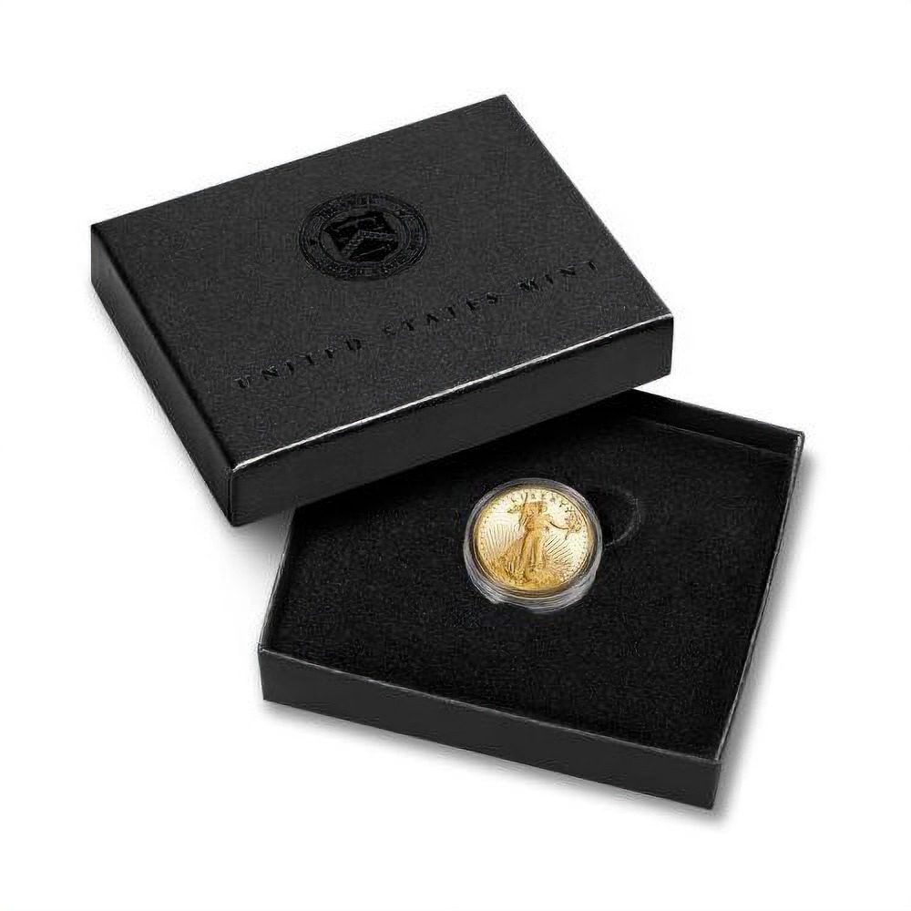 2021-W 1/10 oz Proof American Gold Eagle Coin (Box + CoA, Type 2) - Image 4