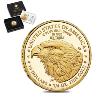 2021-W 1/4 oz Proof American Gold