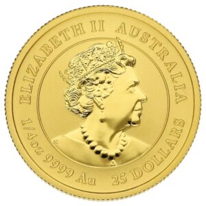 2021 1/4 oz Year of the Ox Gold Coin Perth Mint Australian Lunar Series