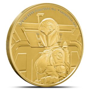 2022 1/4 oz Proof Niue Gold Mandalor