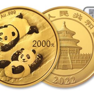 150 Gram Proof Chinese Gold Panda Co
