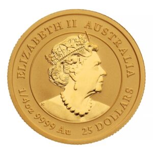 2022 1/4 oz Year of the Tiger Gold Coin Perth Mint Australian Lunar Series