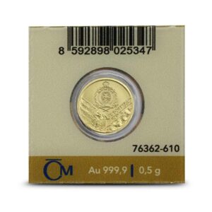 2023 1/2 Gram Niue Czech Lion Gold Coin (BU)