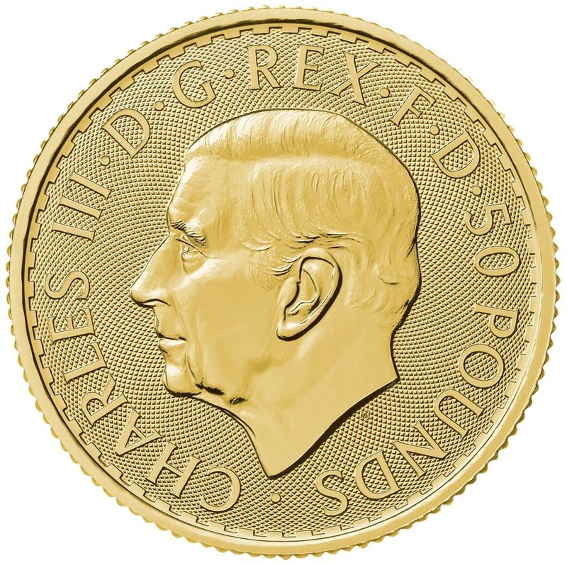 2023 1/2 oz Gold Britannia Coin King Charles III - Image 2