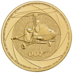 Buy 1 oz Six Decades of 007 Bond of