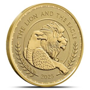 1 oz British Gold The Lion and The E