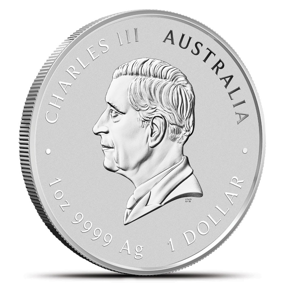 2025 1 oz Colorized Australian Silver Lunar Snake Coin (BU) - Image 2