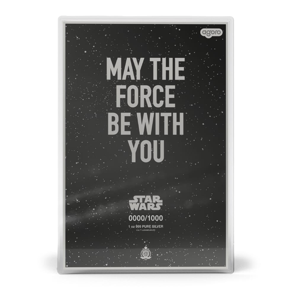 2025 1 oz Proof Colorized Niue Silver Star Wars The Empire Strikes Back Foil (Box + CoA) - Image 2