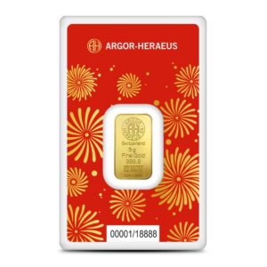 5 Gram Argor Heraeus Lunar Snake Gol