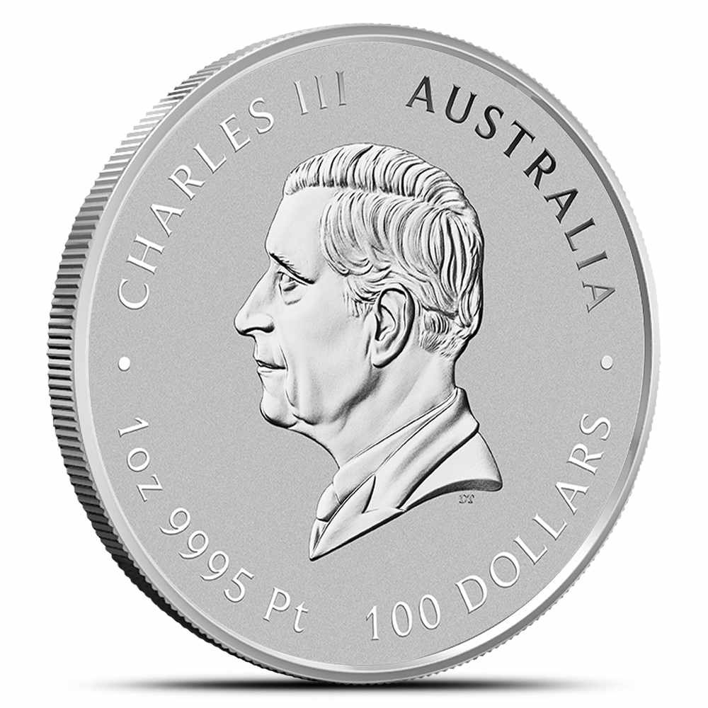 2026 1 oz Colorized Australian Platinum Lunar Horse Coin - Image 2