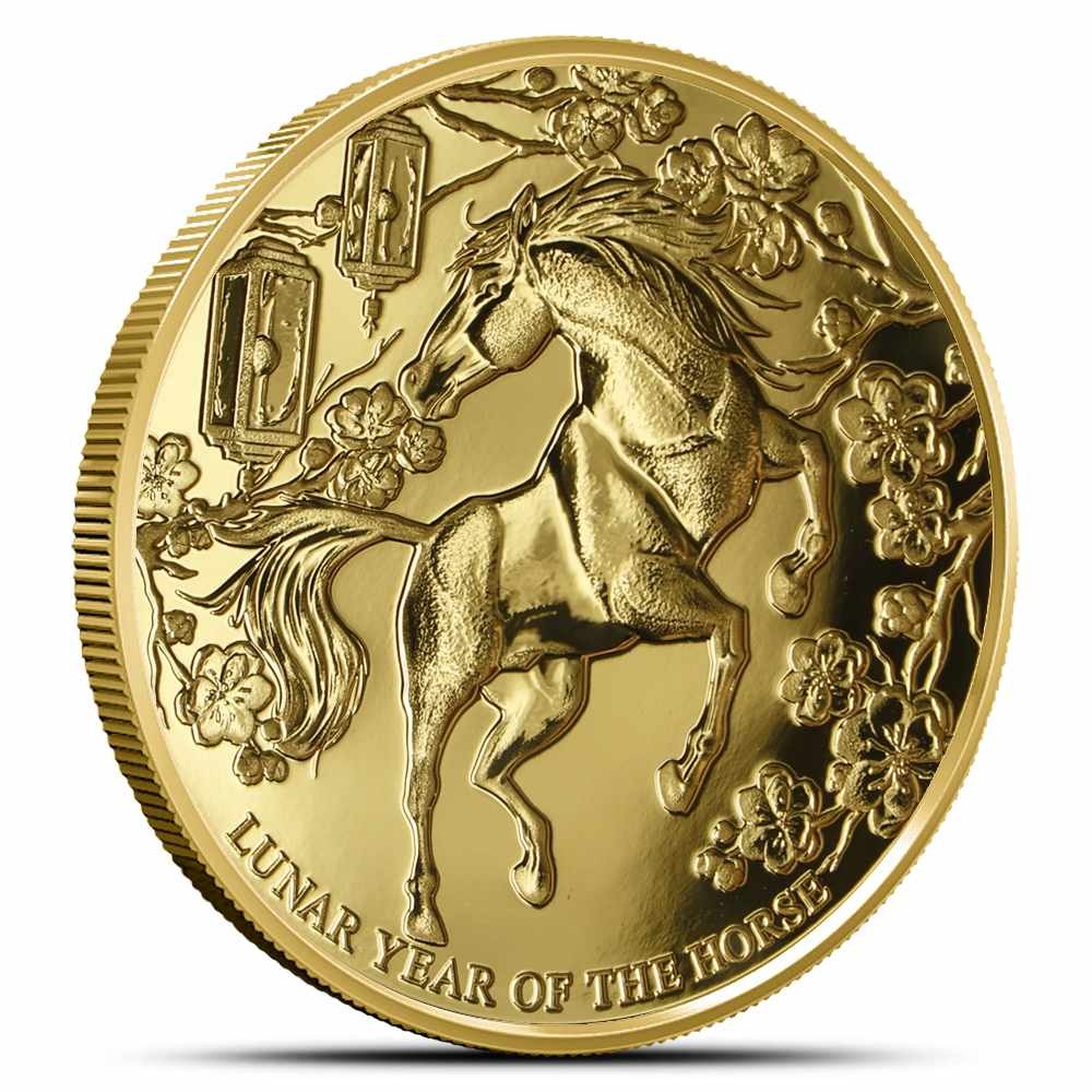 2026 1 oz Pitcairn Islands Gold Luna