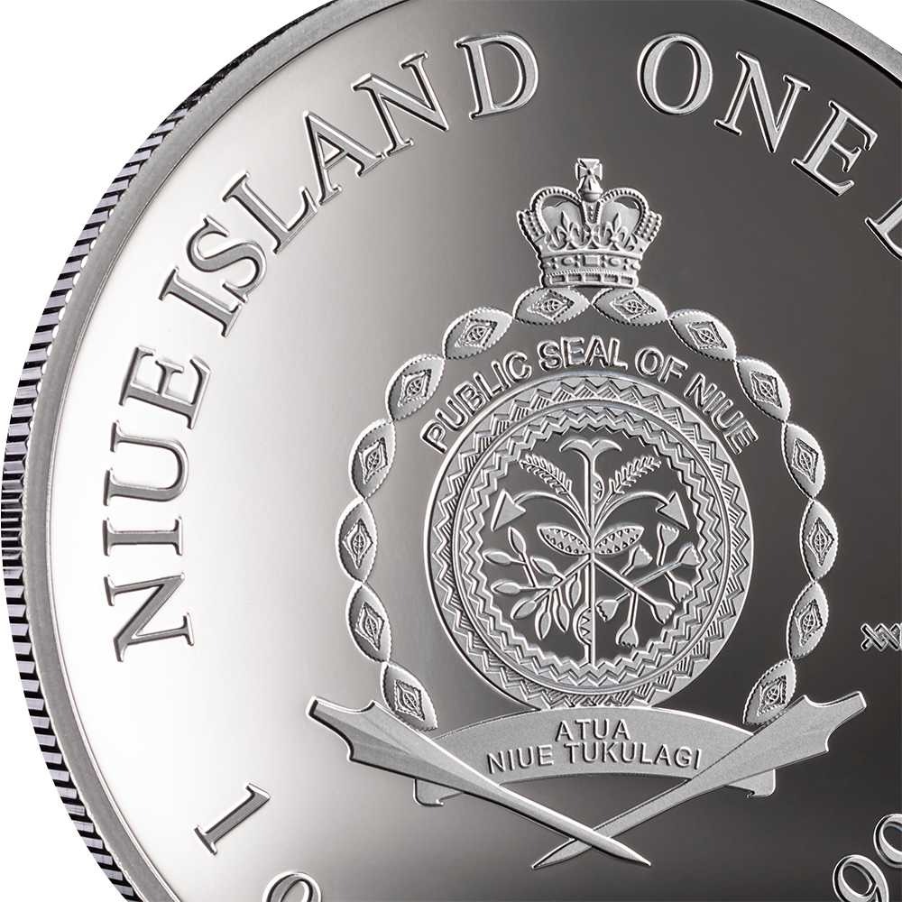 2026 1 oz Proof Niue Silver Queen Elizabeth 100th Anniversary of Her Majesty's Birth Coin (Box + CoA) - Image 4