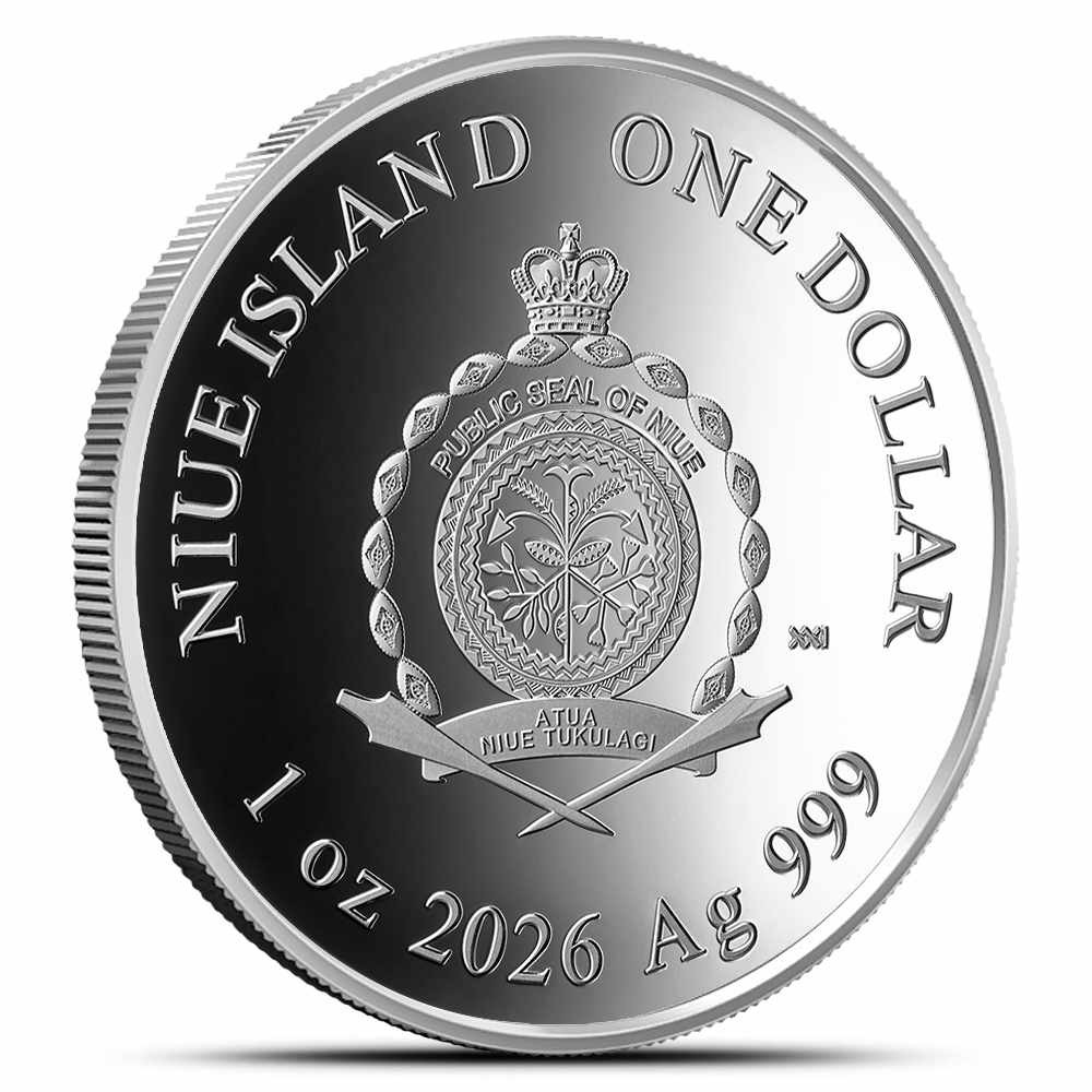 2026 1 oz Proof Niue Silver Queen Elizabeth 100th Anniversary of Her Majesty's Birth Coin (Box + CoA) - Image 2
