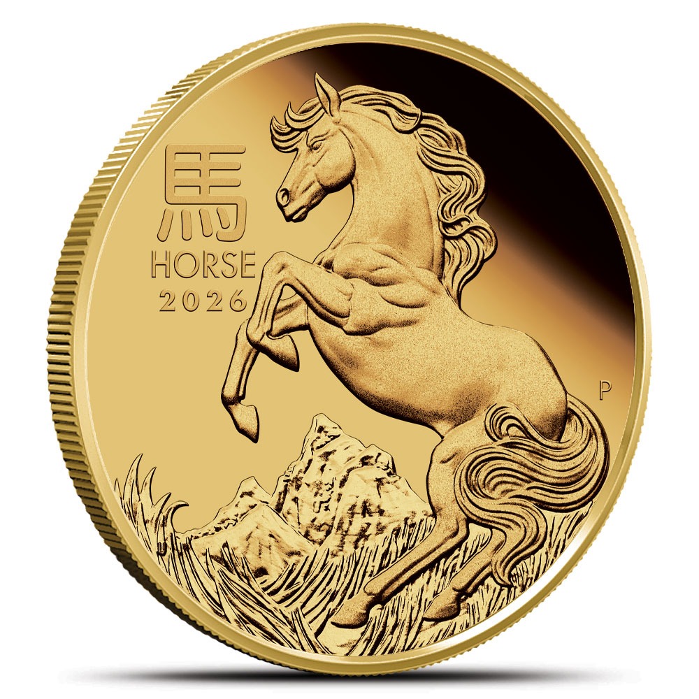 2026 1/4 oz Proof Australian Gold Lu