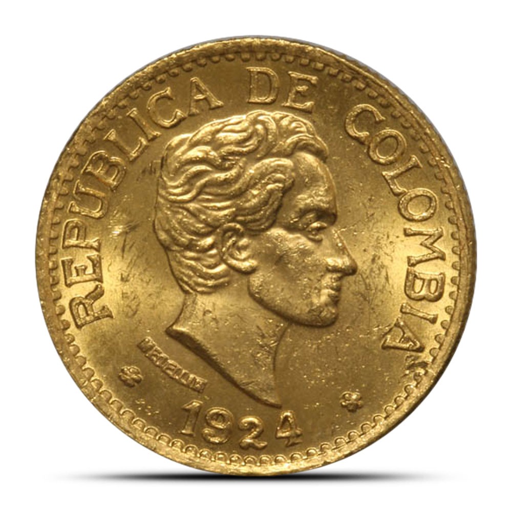 Buy 5 Peso Colombian Gold Coin (Random Year, Varied Condition) - Image 2