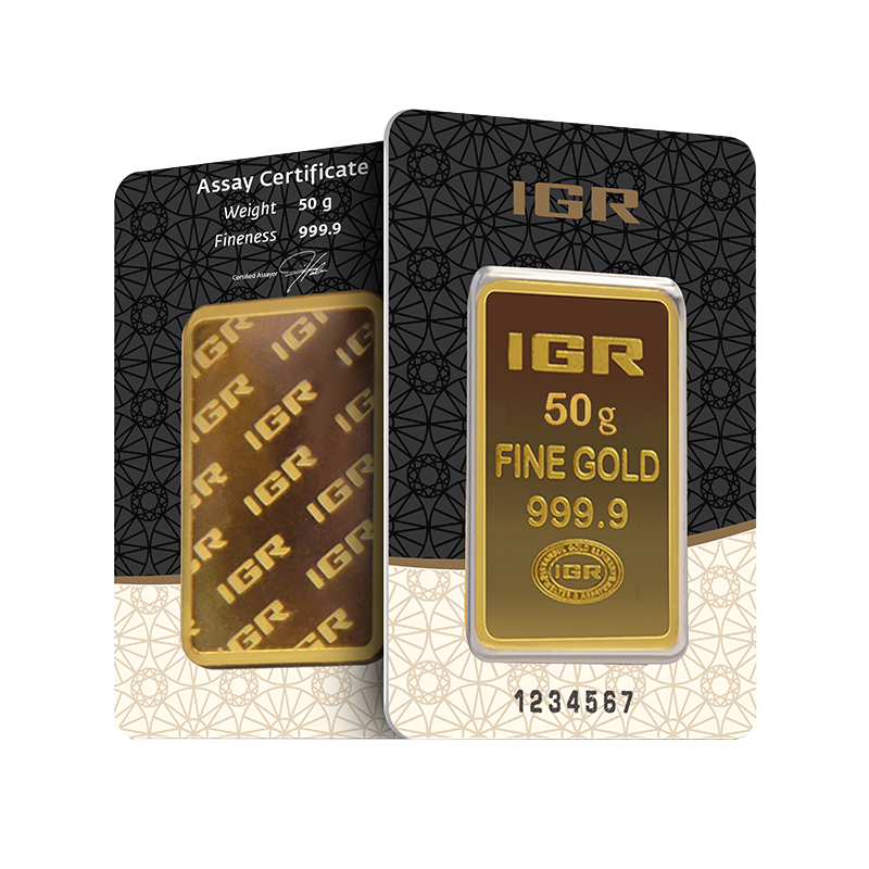 50 Gram Istanbul Gold Refinery Gold Bar (New w/ Assay) - Image 2