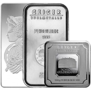 Buy 500 Gram Silver Bars (Varied Condition, Any Mint)