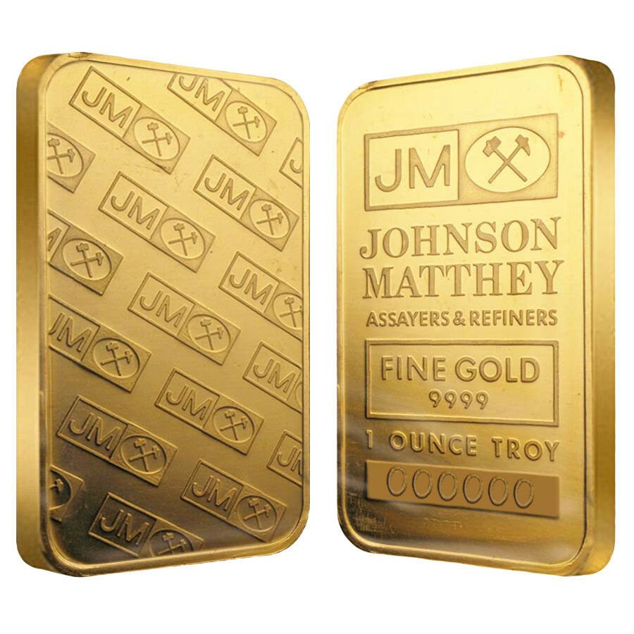 Buy 1 oz Johnson Matthey Gold Bar (w/ Assay) - Image 2