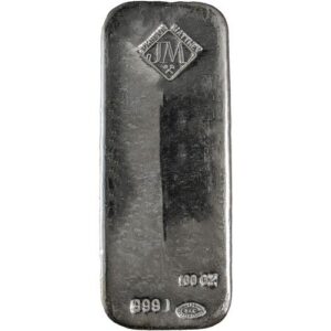Buy 100 oz Johnson Matthey Silver B