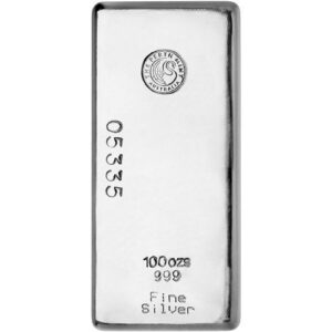 Buy 100 oz Perth Mint Cast Silver Ba