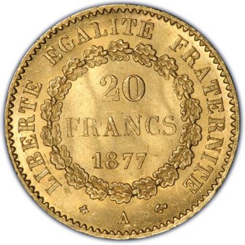 Buy 20 Francs Lucky Angel Gold Coin (AU) - Image 2