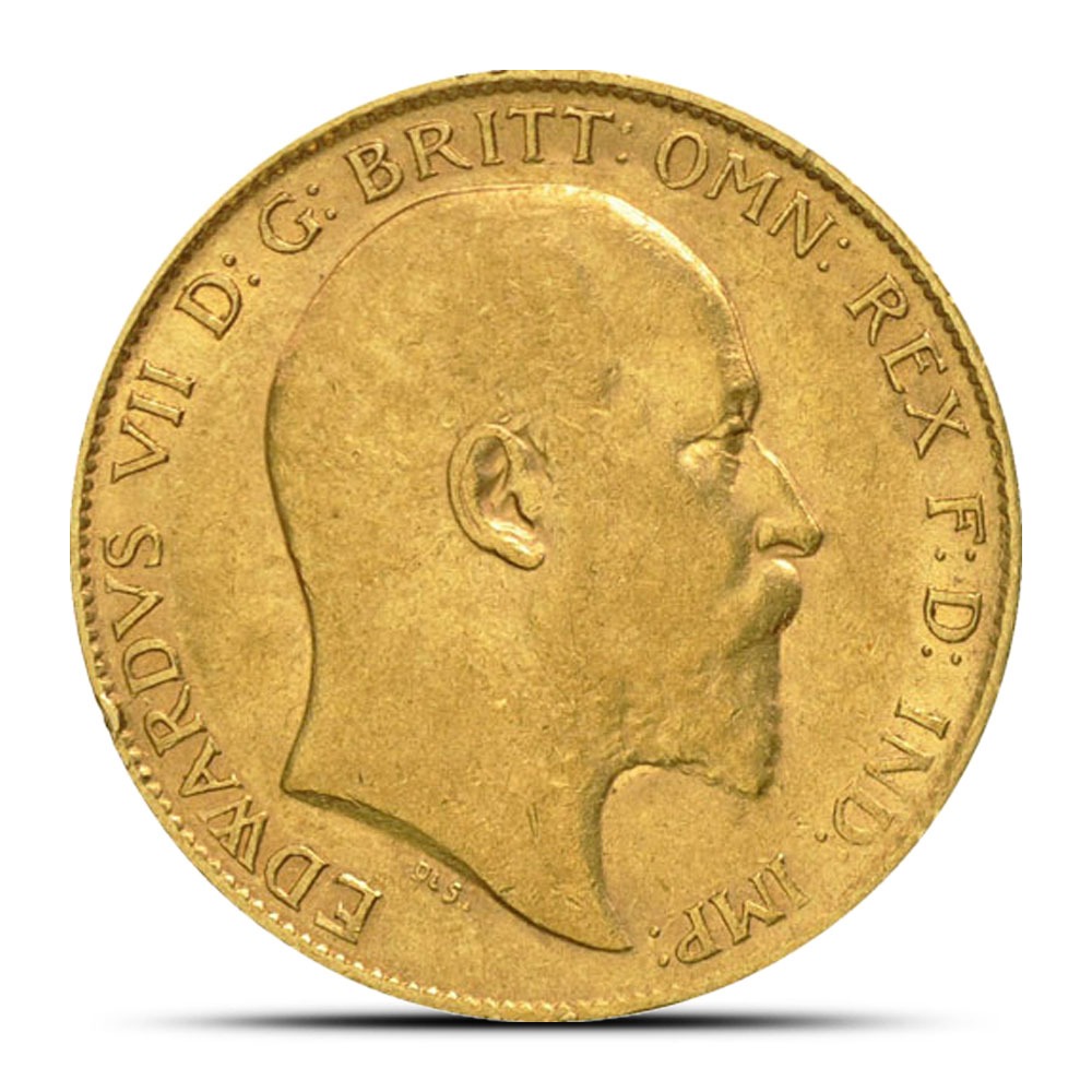 Great Britain King Edward Gold Sovereign Coin - Image 2
